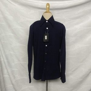 I.S.O Navy Blue Long Sleeve Shirt